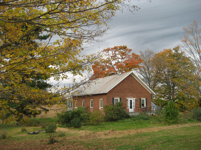 The winter months around the schoolhouse