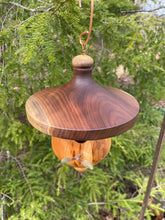 Birdhouse, Black Walnut and Cherry Birdhouse