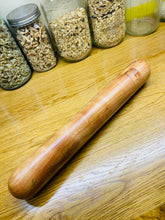 Rolling Pin,Turned Artisan Rolling Pin, Pastry Rolling Pin, Carob