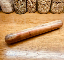 Rolling Pin,Turned Artisan Rolling Pin, Pastry Rolling Pin, Carob