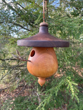 Zen Birdhouse Made From Black Cherry and Black Walnut