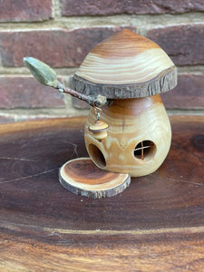Mushroom-Shaped Fairy House, Yew