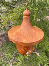 Birdhouse, Black Cherry Hardwood Outdoor Birdhouse