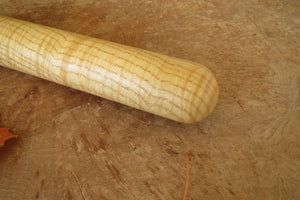 Rolling Pin, European Style Curly Ash Rolling Pin
