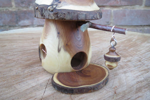 Mushroom-Shaped Fairy House, Yew