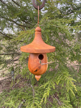 Birdhouse, Black Cherry Hardwood Outdoor Birdhouse