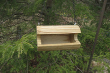 The Original Natural Log Seed Feeder, Medium Small Smooth Catalpa