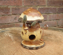 Fairy House With Swing, Yew Mushroom Fairy House