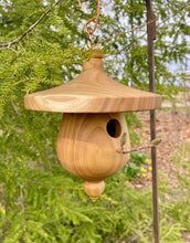 Birdhouse, Catalpa Usable Birdhouse
