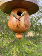 Birdhouse, Black Walnut and Cherry Birdhouse