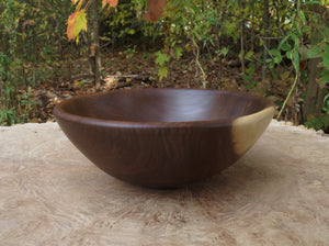Black Walnut Bowl, Smaller Size