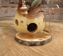 Fairy House With Swing, Yew Mushroom Fairy House