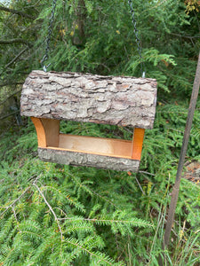 Bird Feeder, Wild Cherry Fly Through Bird Feeder, Medium