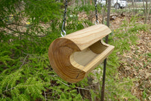 The Original Natural Log Seed Feeder, Medium Small Smooth Catalpa