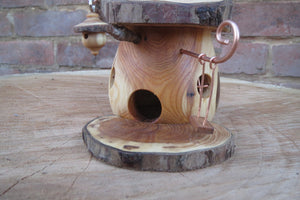 Fairy House With Swing, Yew Mushroom Fairy House