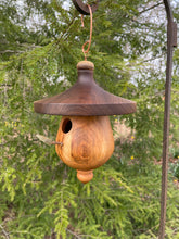 Birdhouse, Black Walnut and Cherry Birdhouse