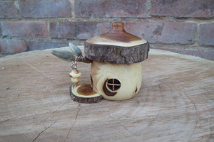 Acorn Shaped Turned Fairy House, Waldorf Style