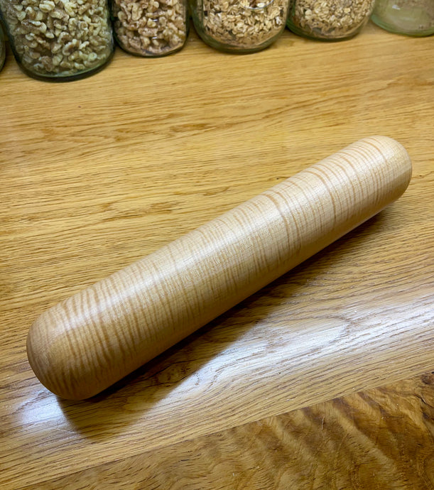 Rolling Pin, European Style Maple Rolling Pin