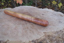 European style Carob Rolling Pin, created by Schoolhouse Woodcrafts.