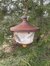 White Birch and Black Walnut Usable  Extra-Large Birdhouse