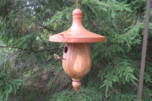 Birdhouse, Black Cherry and  Maple Birdhouse