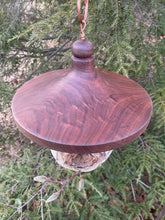 White Birch and Black Walnut Usable  Extra-Large Birdhouse