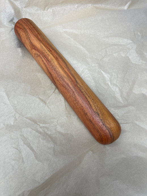 Reserved for Amy, Turned Artisan Rolling Pin, Pastry Rolling Pin, Carob