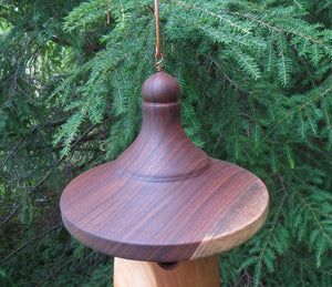 Birdhouse, Black Walnut and Black Cherry Hardwood Outdoor Birdhouse