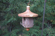 Birdhouse, Yew Bark Birdhouse,  Rustic Outdoor Birdhouse