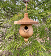 Birdhouse, Catalpa Usable Birdhouse