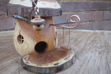 Fairy House With Swing, Yew Mushroom Fairy House