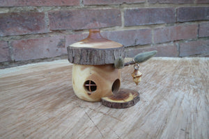 Acorn Shaped Turned Fairy House, Waldorf Style