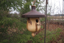 Birdhouse, Black Walnut and Ambrosia Maple Birdhouse