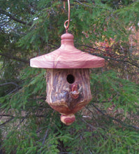 Cedar Bark Birdhouse by Schoolhouse Woodcrafts