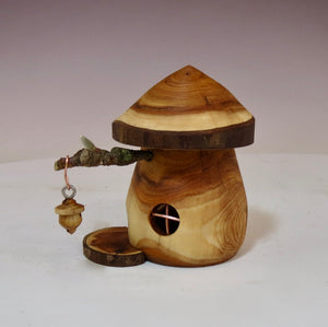 Fairy House, Tiny Mushroom-Shaped Fairy House