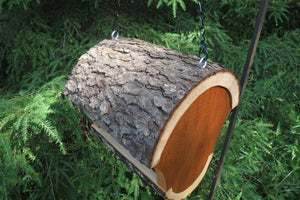 Bird Feeder, Medium-Large Hanging Fly Through Cherry Bird Feeder